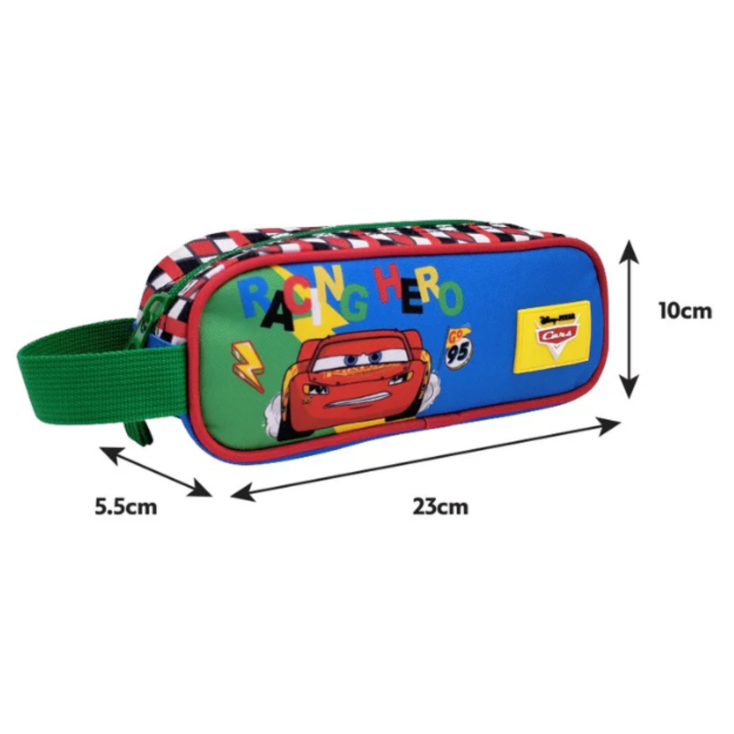 Totsafe Disney Kids Back to School Collection: Cars Jump Around Utility Pouch