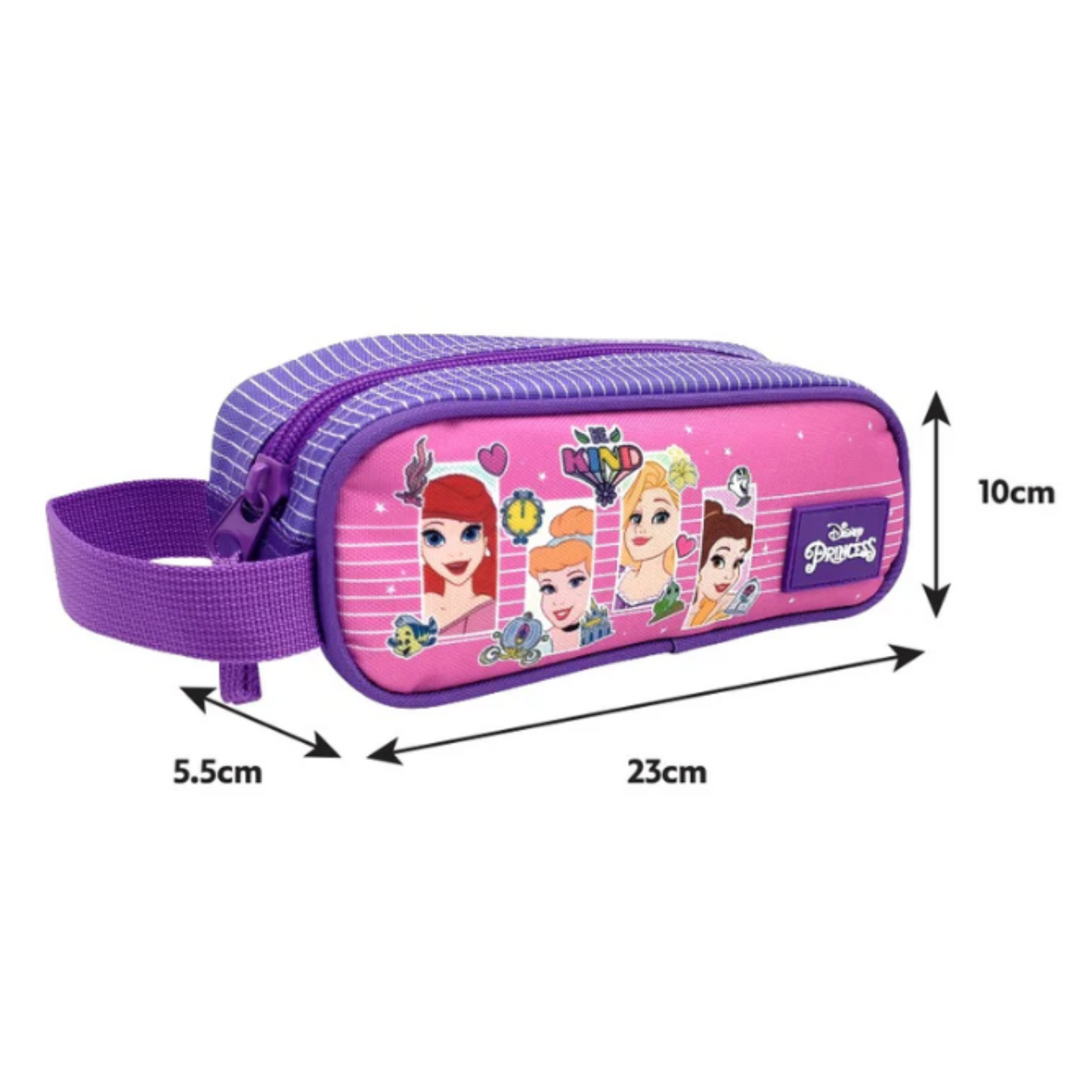 Totsafe Disney Princess Sticker Collage Back To School Collection: Utility Pouch