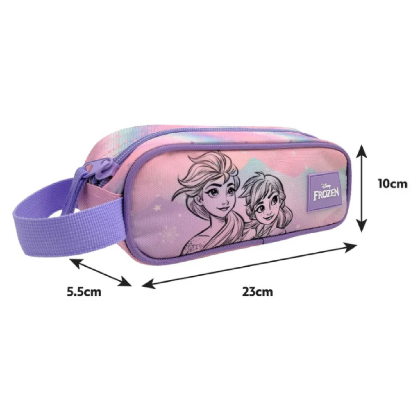 Totsafe Disney Kids Back to School Collection: Frozen Frosted Lights Utility Pouch