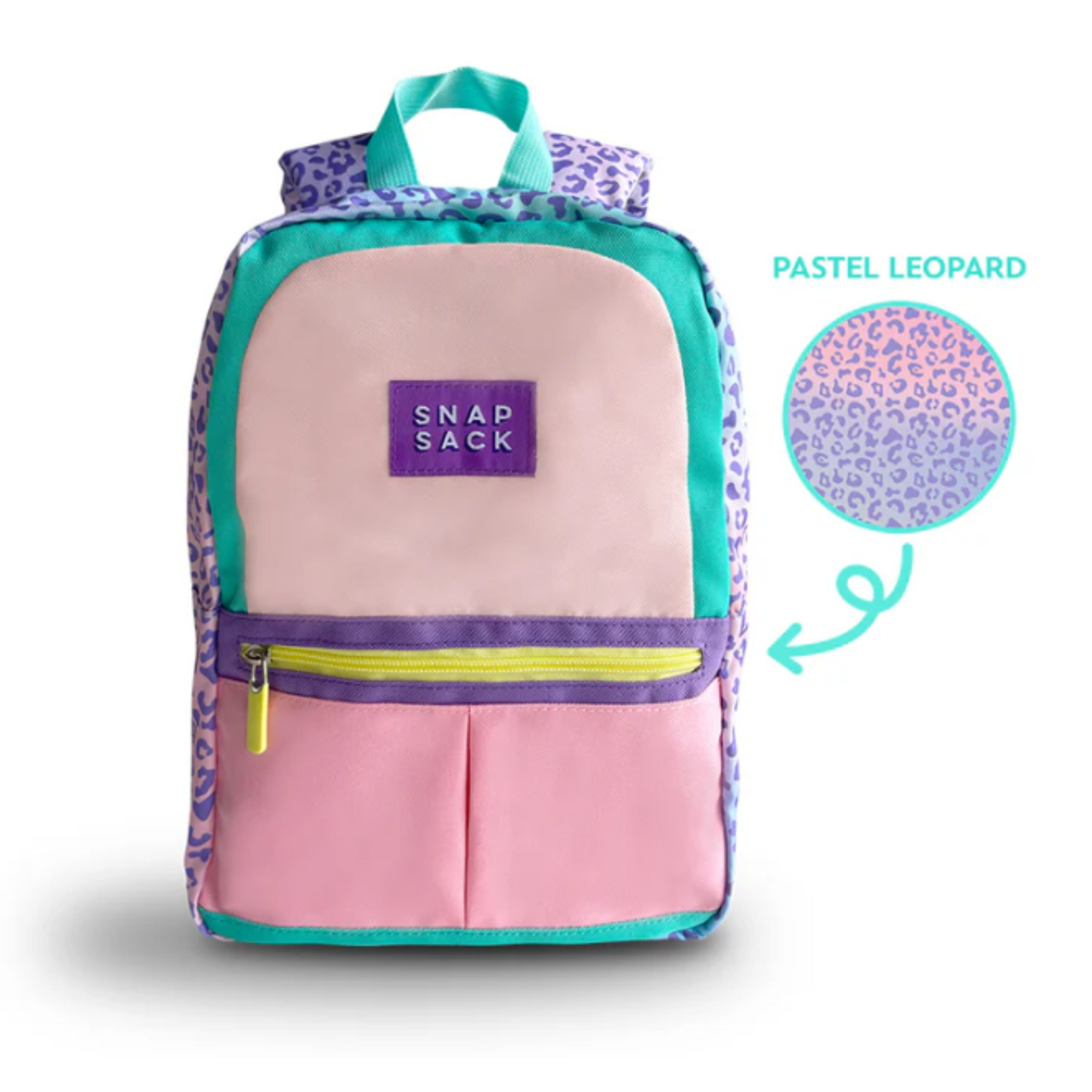 Snapsack Kids Backpack Leopard Pastel The Clean Room PH