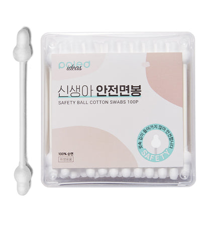 Poled Baby Cotton Swab (Infant Safe): 100 pcs