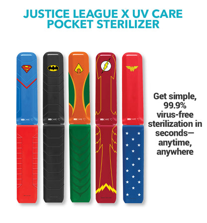 Justice League x UV Care Pocket Sterilizer Series