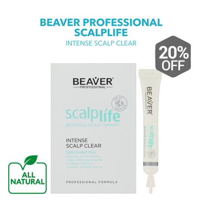 Beaver Professional Scalplife Botanical: Scalp Therapy Intense Scalp Clear (8ml x 12pcs/box)