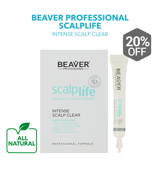 Beaver Professional Scalplife Botanical: Scalp Therapy Intense Scalp Clear (8ml x 12pcs/box)