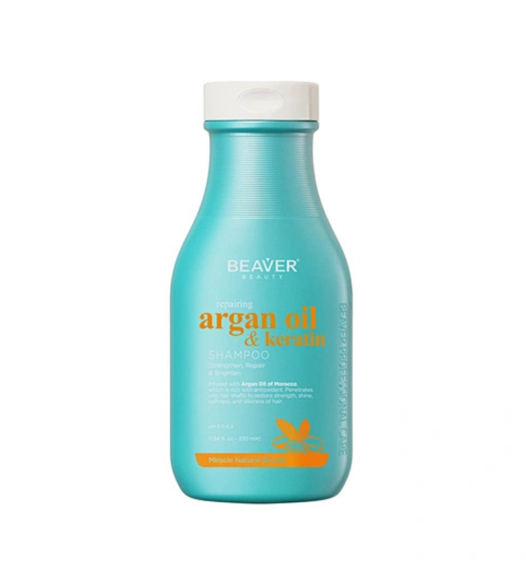 Beaver Beauty Argan Oil & Keratin Shampoo and Conditioner