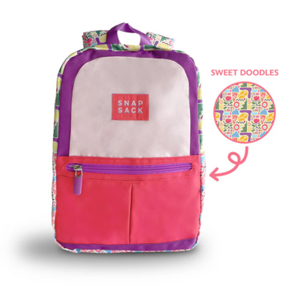 Snapsack Kids Backpack: Sweet Doodles