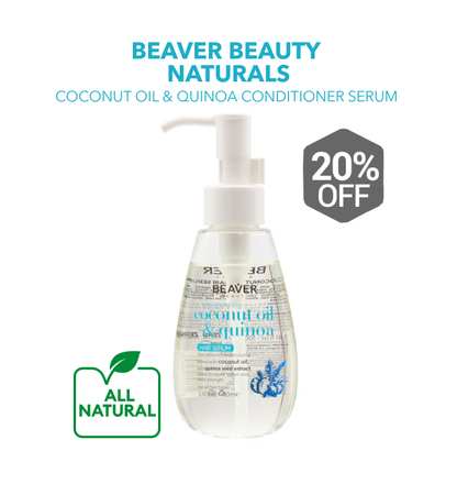Beaver Beauty Naturals: Coconut Oil & Quinoa Conditioner Serum (100ml)