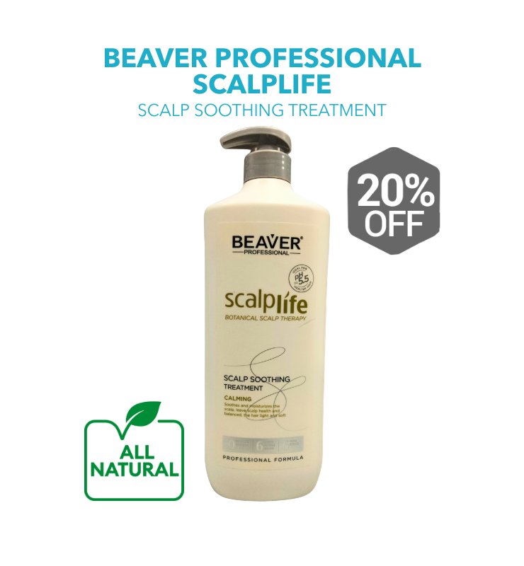 Beaver Professional Scalplife Botanical: Scalp Therapy Scalp Soothing Treatment (1L)