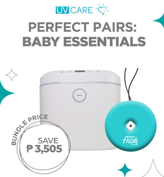 Baby Essentials (UV Care Multi Lite 1  & Stayfresh Canada Breathe Clean Series)