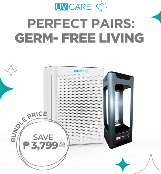 Germ-Free Living (UV Care Clean Air Plasma + UV Care Room Zapper)