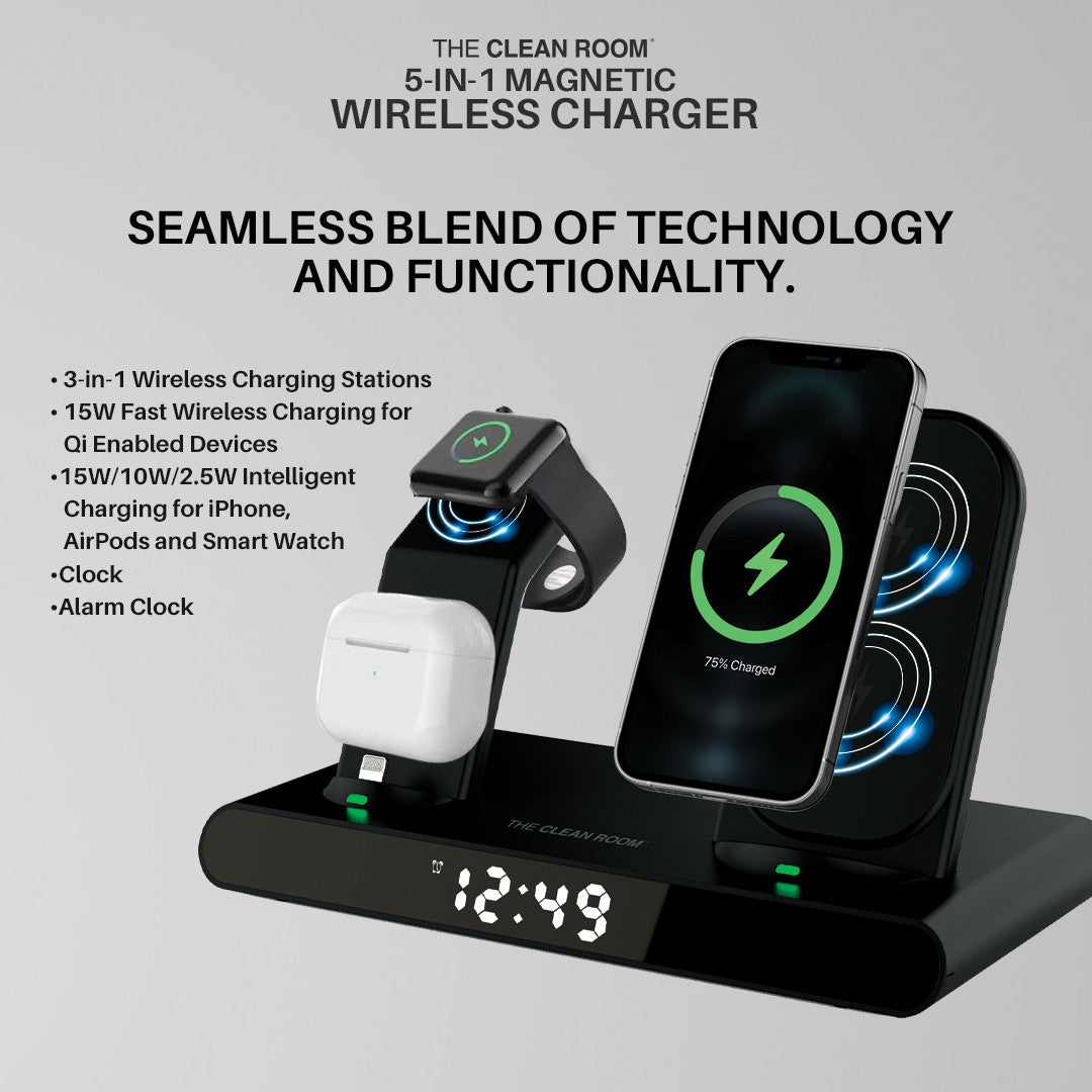 5 in 1 online wireless charger