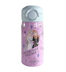 Totsafe Disney Kids Double Wall Stainless Steel Insulated Sippy Bottle 350mL: Frozen Casual Charm