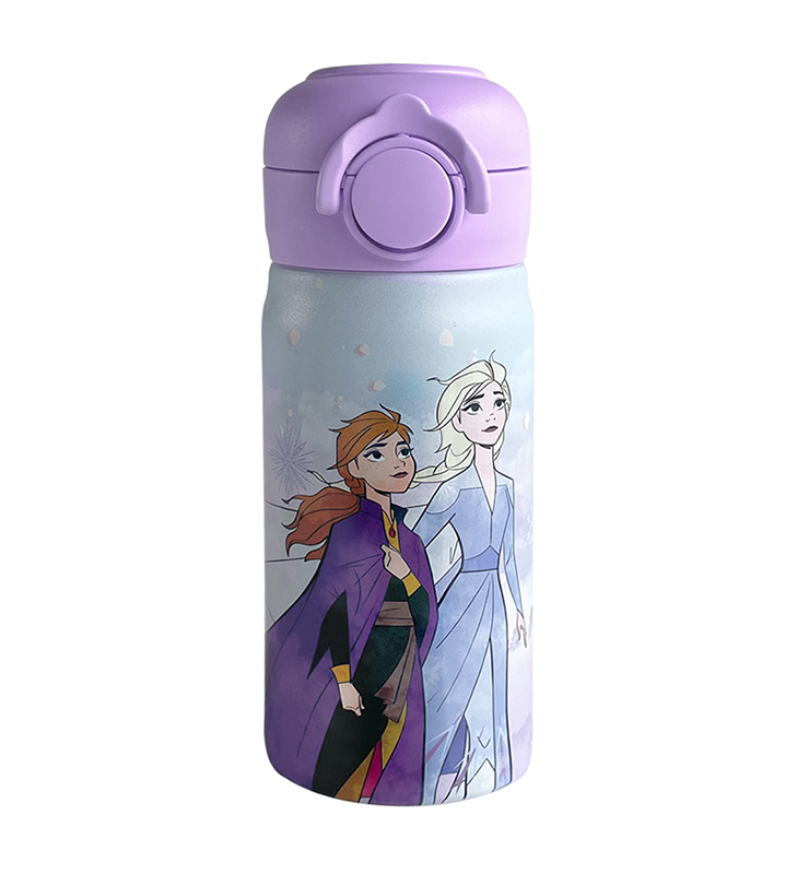 Totsafe Disney Kids Double Wall Stainless Steel Insulated Sippy Bottle 350mL: Frozen Seek The Magic