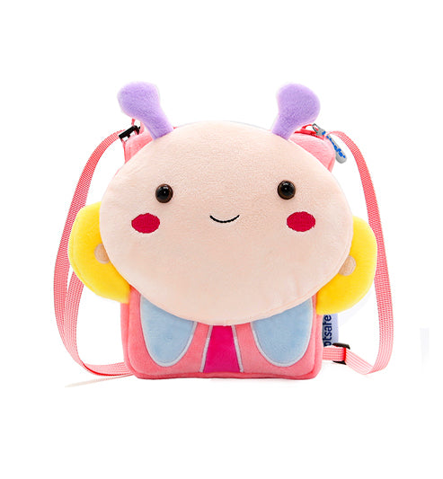 Totsafe Plush Bag Collection: Butterfly Crossbody Bag