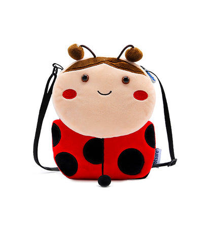 Totsafe Plush Bag Collection: Ladybug Crossbody Bag