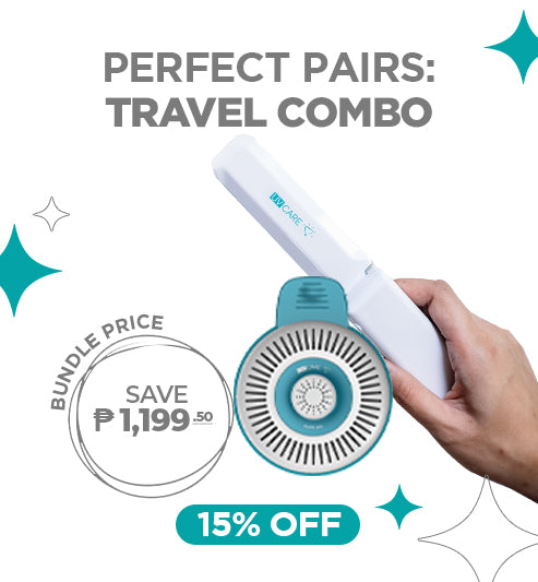 Perfect Pairs 6: Travel Combo (UV Care Pure Air & UV Care Pocket Sterilizer)