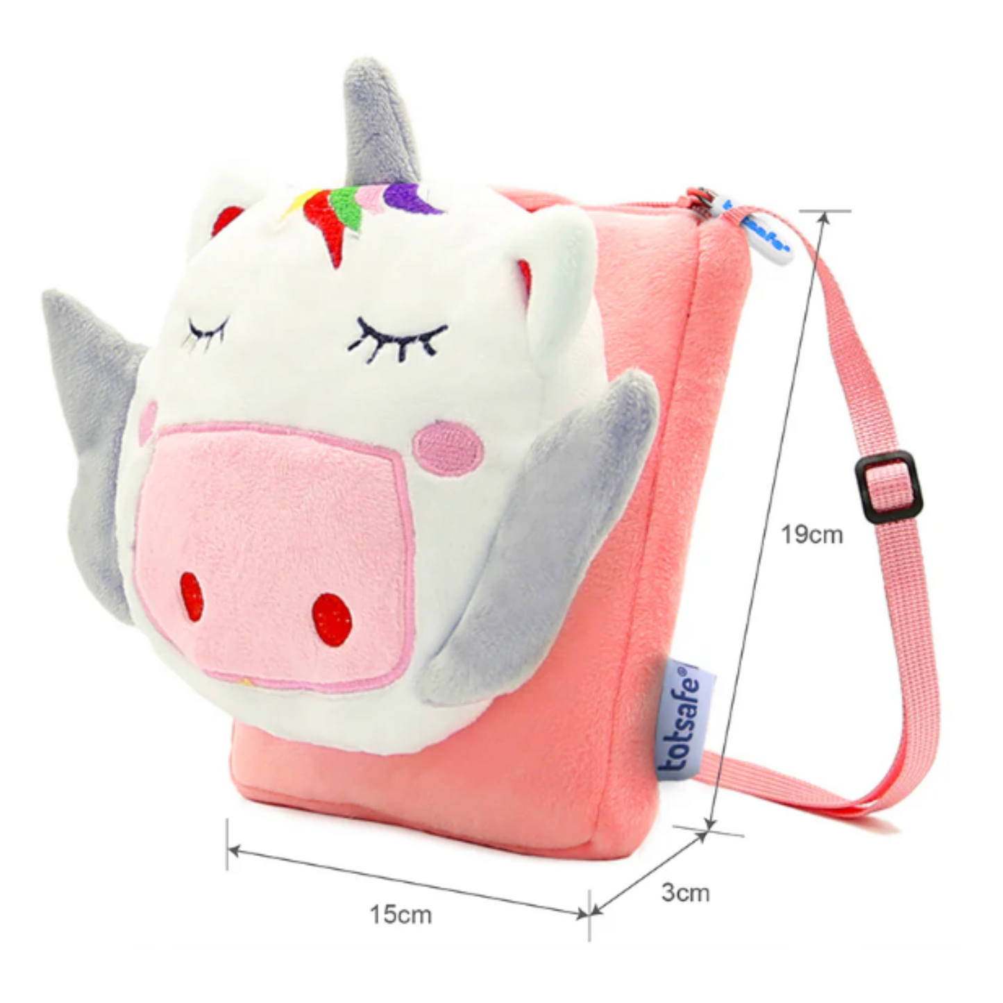 Totsafe Plush Bag Collection: Unicorn Crossbody Bag