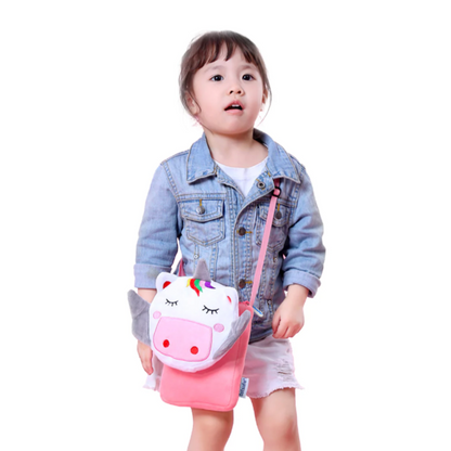 Totsafe Plush Bag Collection: Unicorn Crossbody Bag