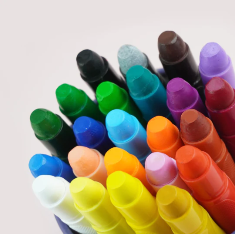 BebeBata-Silky Washable Crayons (24 Colors)