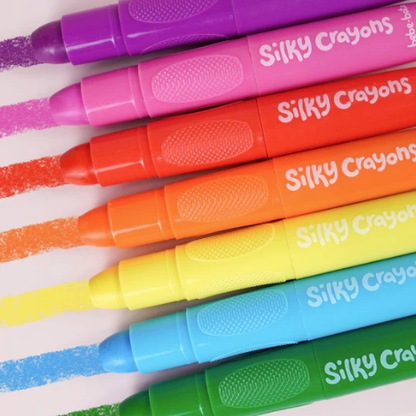 BebeBata-Silky Washable Crayons (12 Colors)