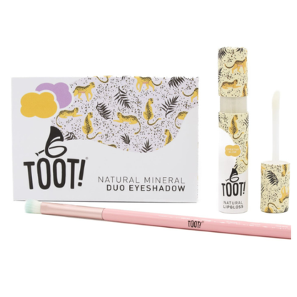 Toot! Cheetah Glow Eyeshadow & Lipgloss Box Set