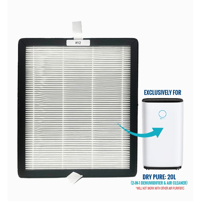 UV Care Dry Pure 2-in-1 Dehumidifier & Air Cleaner HEPA Filter (Unit Sold Separately)