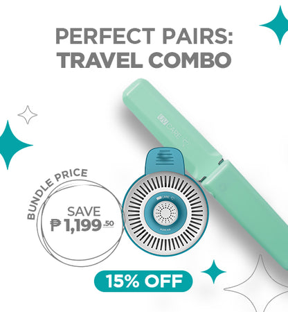 Perfect Pairs 6: Travel Combo (UV Care Pure Air & UV Care Pocket Sterilizer)