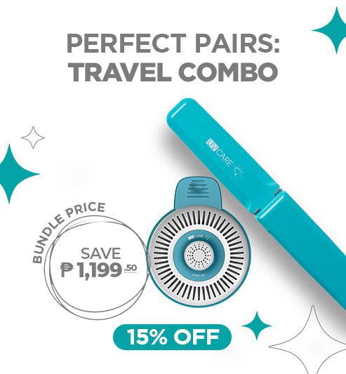 Perfect Pairs 6: Travel Combo (UV Care Pure Air & UV Care Pocket Sterilizer)