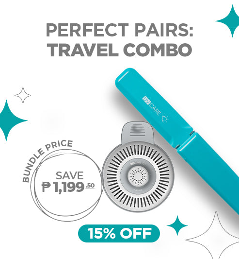 Perfect Pairs 6: Travel Combo (UV Care Pure Air & UV Care Pocket Sterilizer)