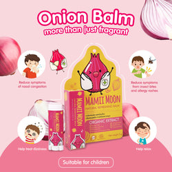 Mamii Moon Natural Refreshing Red Onion Balm for Babies and Kids