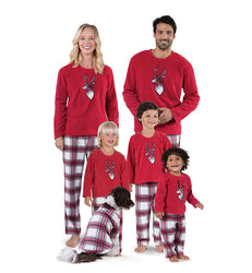 The Clean Room Christmas Family Matching PJs: Plaid