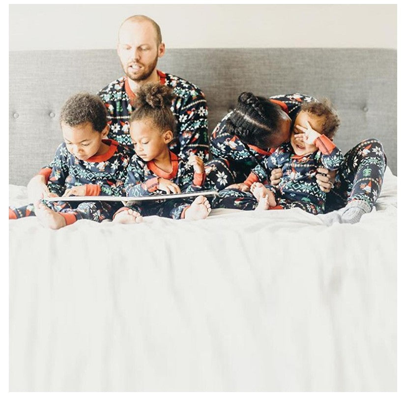The Clean Room Christmas Family Matching PJs: Christmas Patterns
