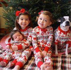 The Clean Room Christmas Family Matching PJs: Reindeer