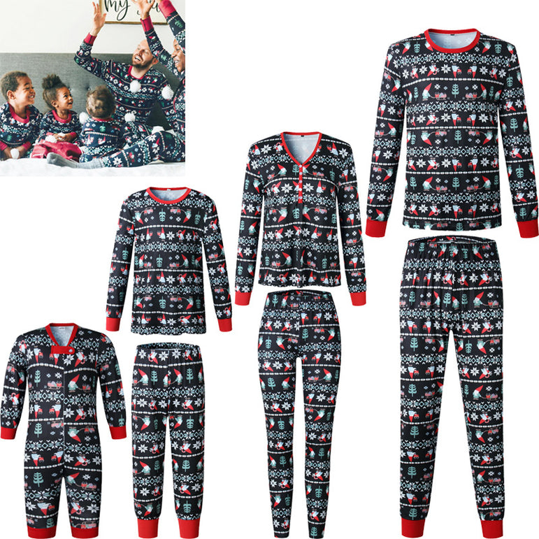 The Clean Room Christmas Family Matching PJs: Christmas Patterns