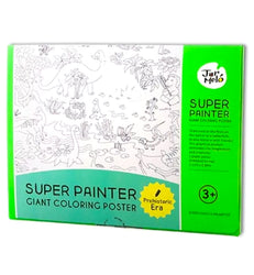 Joan Miro Super Painter Giant Coloring Poster Pads: Prehistoric Era