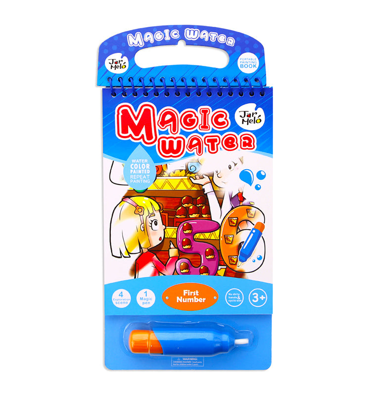 Joan Miro Magic Water Coloring Pad: First Number