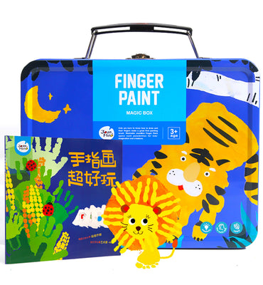 Joan Miro Washable Children's Finger Paint Kit - New Edition: Blue