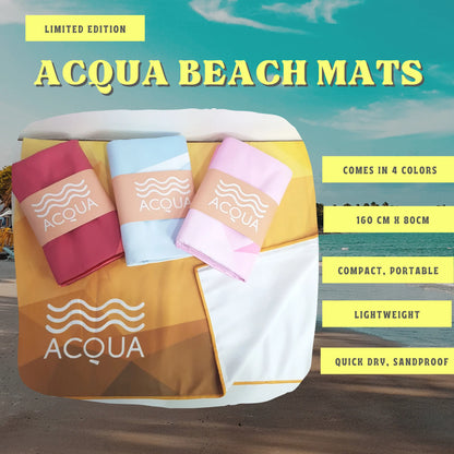 Acqua Beach Mat Pink Skies