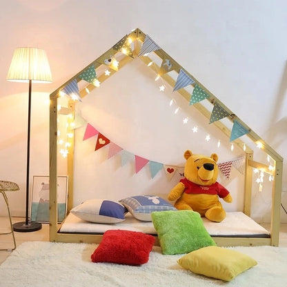 Lukka Kids House Bed Frame by Hamlet Kids Room: Fits 90x190cm Single Mattress