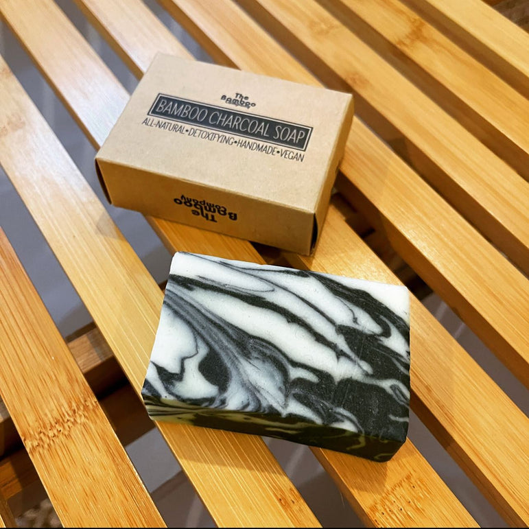 The Bamboo Company Detoxifying Charcoal Soap