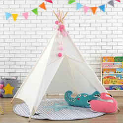 Liana Kids Teepe Tent by Hamlet Kids Room: White
