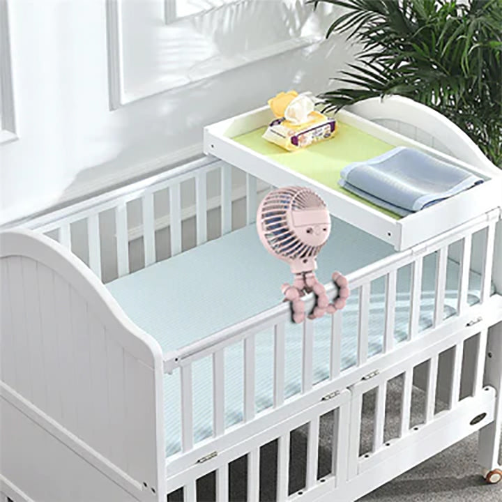 Octopi 3-Speed Portable Multi-Position Fan (2022 Upgraded Version): Pink