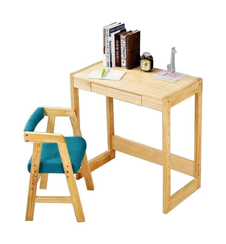 Adrianne Adjustable Kids Table & Chair Set by Hamlet Kids Room: Teal Cushion
