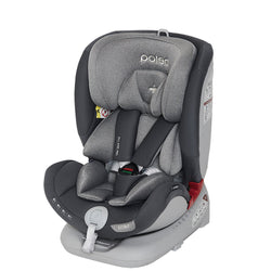 Poled All Age 360 Car Seat (Satin Silver)