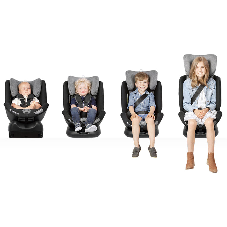 Poled All Age 360 Car Seat (Phantom Black)