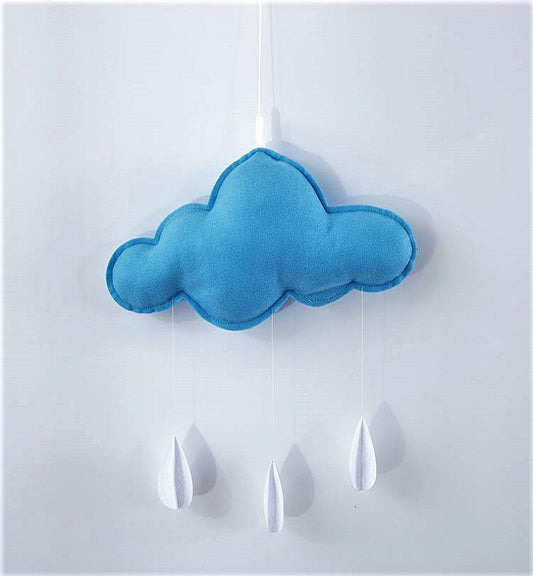 Baltrice Kids Cloud Decor by Hamlet Kids Room: Blue