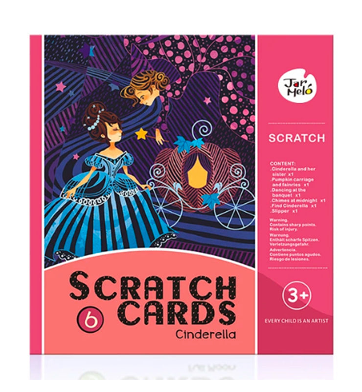 Joan Miro Scratch Cards Set: Cinderella