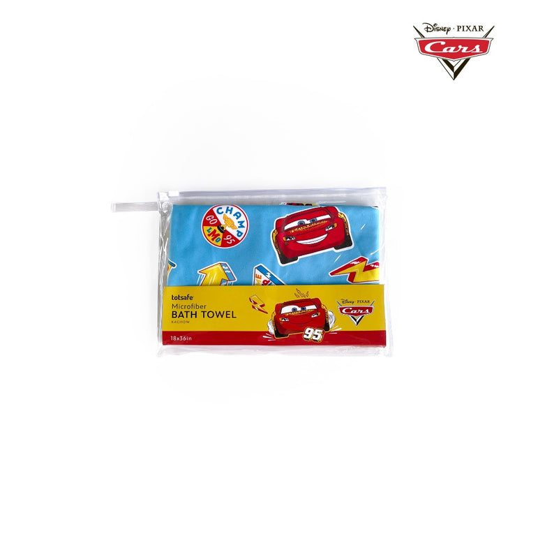 Totsafe Disney Quick Dry Microfiber Towels: Cars (Kachow)