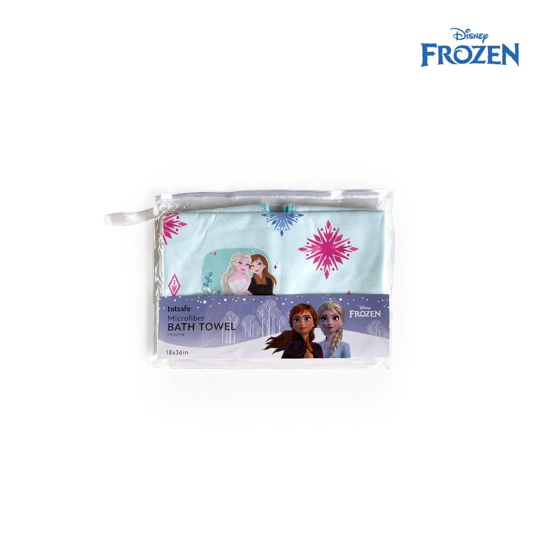 Totsafe Disney Quick Dry Microfiber Towels: Frozen (Snowflake Pattern)