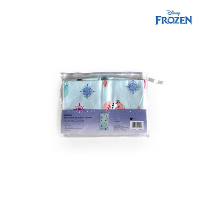 Totsafe Disney Quick Dry Microfiber Towels: Frozen (Snowflake Pattern)